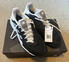 Adidas Barricade 13 M Black White Tennis Shoes IF0466 Mens Size 11.5 BRAND NEW