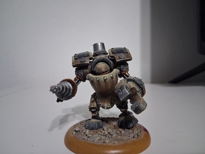 Privateer Press Warmachine Mercenaries Rhulic Ghordson Driller Metal Rhul