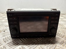 2012 NISSAN MICRA CD PLAYER HEAD UNIT 25915BH20A