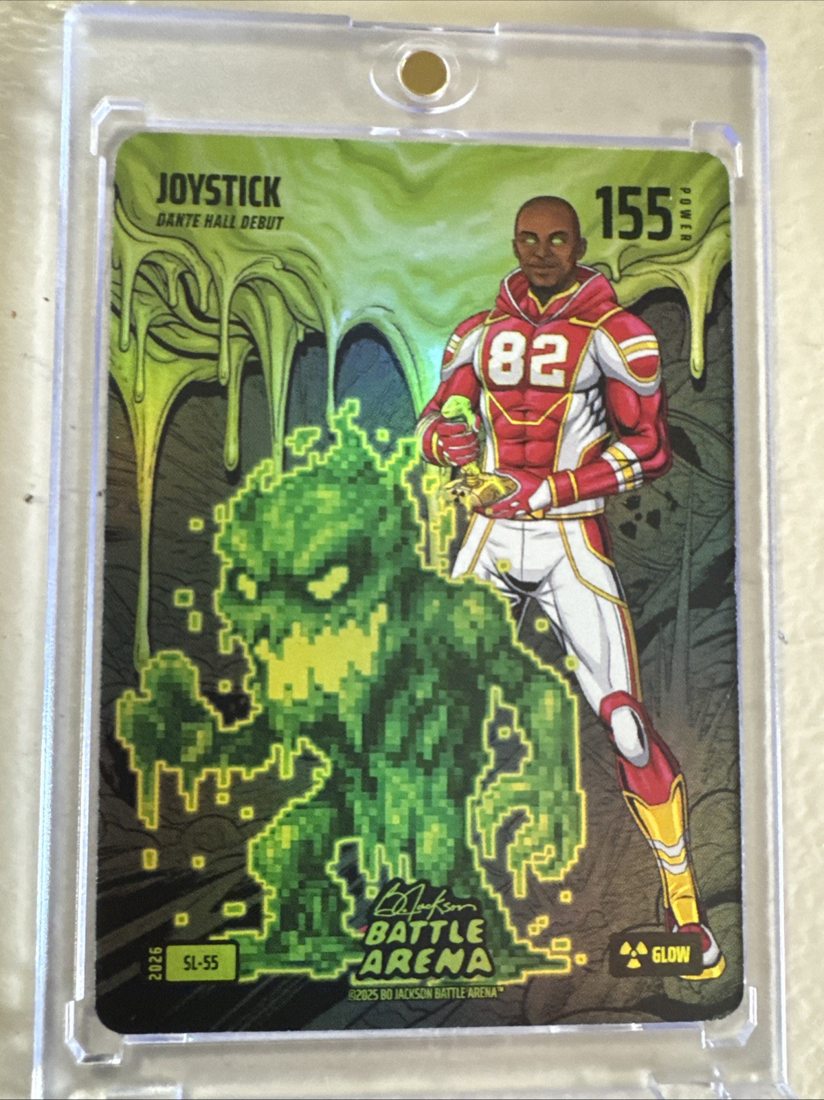 Bo Jackson Battle Arena Dante Hall Joystick SSP Slime Glow SL-55
