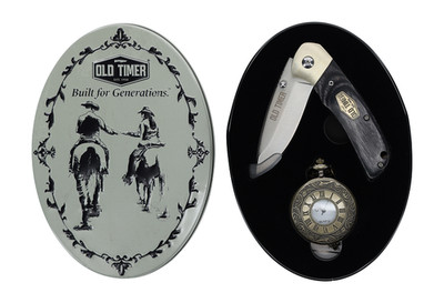 Old Timer 1227062 Folder/Pocket Watch Combo Gift Tin 2025 | eBay