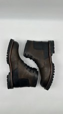 Bota de cuero CAT Caterpillar Lenox P719079 Bitter Chocolate para hombre talla 7,5 M NUEVA
