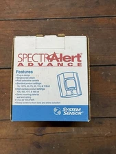 System Sensor P2W Horn/Strobe 2W STD CD - White