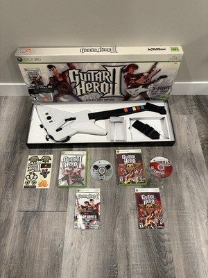 Xbox 360 Guitar Hero 2 Xplorer Wired Controller Bundle Tested - Original Box