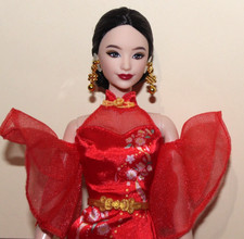 Barbie Doll Signature Lunar New Year Qipoa Dress w/ Accessories Model Muse 2025