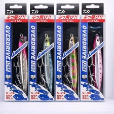 Daiwa Over Drive 120S Laser Impact 4 Piece Set Seabass Blue Fish