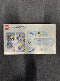 LEGO Technic 8238 Slammer Dragsters Speed Slammers 195pc Complete Set Box