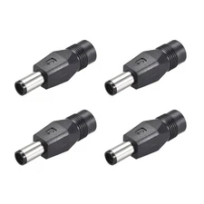 4pcs DC Power Converter 7.4mm x 5.0mm Male to 5.5mm x 2.1mm Female  Connector