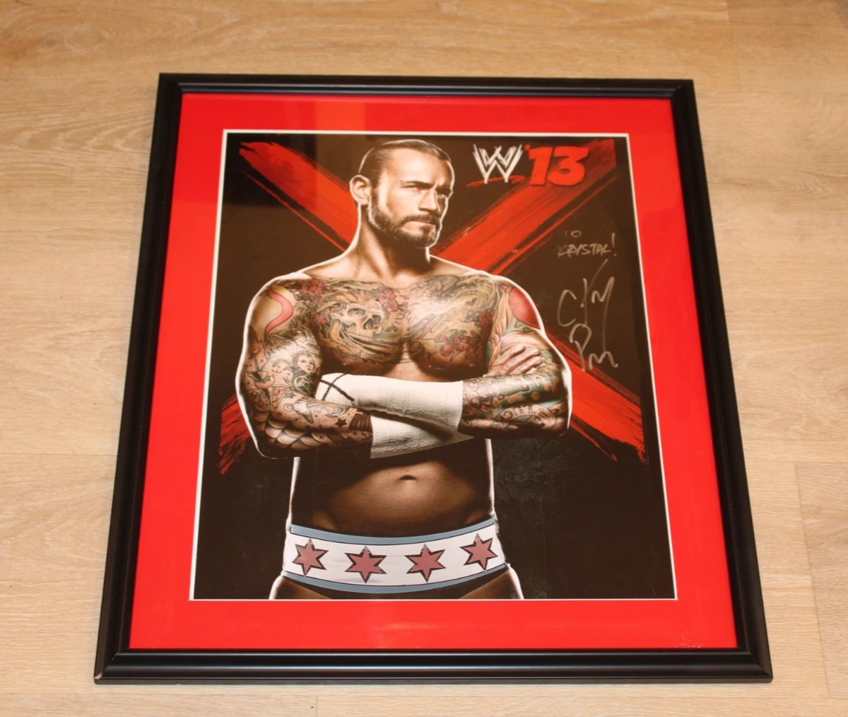 WWE ジョンシナ　CMパンク　サイン AEW CM Punk WWE Wrestling Original Autographed Items for sale | eBay