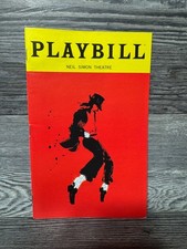 MJ OPENING NIGHT, NEIL SIMON THEATRE, FEBRUARY 2001, BROADWAY PLAYBILL