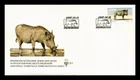 Dr Jim Stamps South West Africa Cover Warthog 1987 First Day Cover Monarch Size