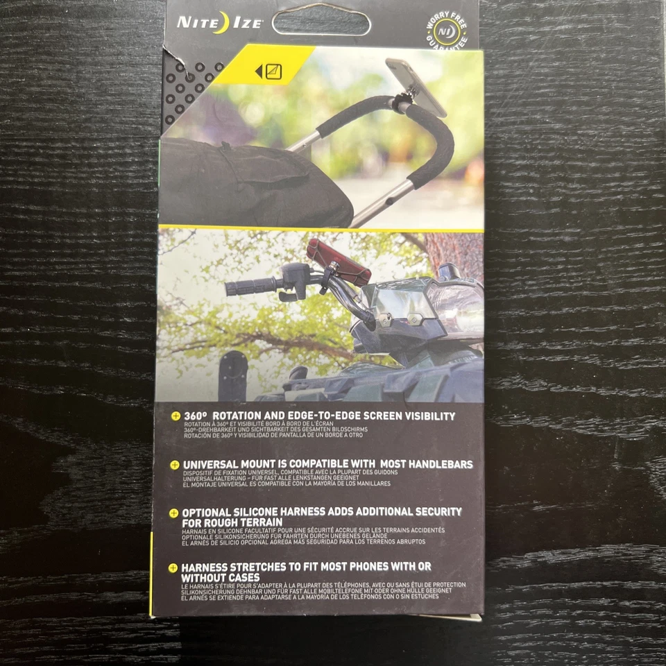 Nite Ize Steelie Bar Mount STBM-09-R8 — Magnetic Handlebar Phone Mount — New - Image 2 of 3