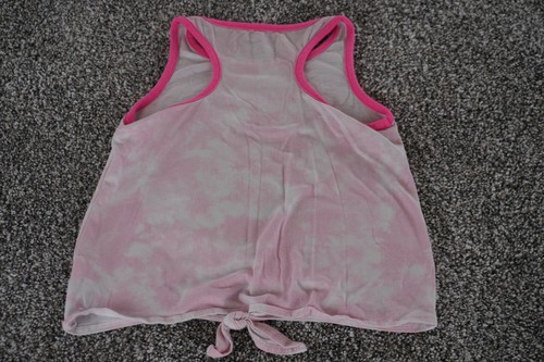 Champion Tank Top Shorts Set Girls Size 6 Pink Athletic Summer Outfit Logo - Picture 6 of 15