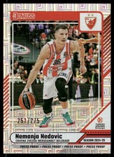 2024-25 Donruss Turkish Airlines Euro Press Proof Purple 37 Nemanja Nedovic /275