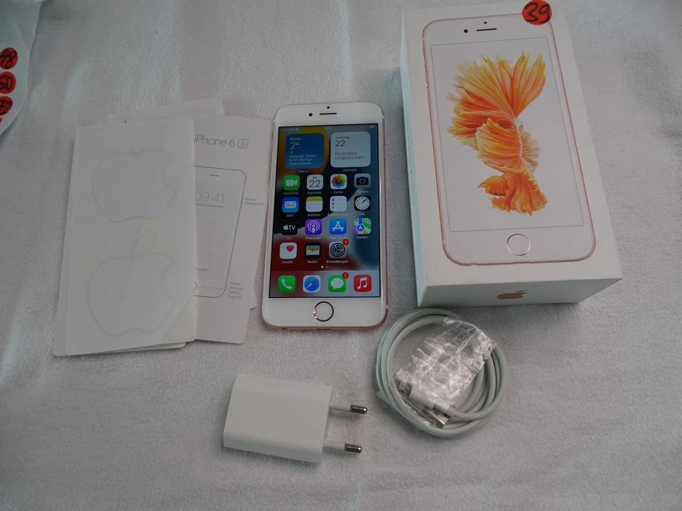 Apple iPhone 6s 128G Roségold! TOP ZUSTAND! Ohne Simlock! Einwandfrei! OVP! iOS! - Bild 2 von 4