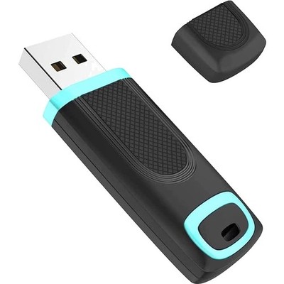 USB Stick Cyan 128GB USB 3.0 Flash Drive mit LED Indikator schnell kompatibel