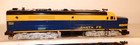 American Flyer SHINY, New Looking, Rare Blue&Yellow SantaFe 21910 &-1 Diesel Set — photo 4