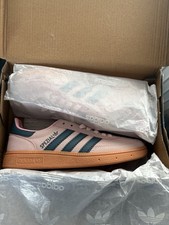 adidas Originals Handball Spezial Pink/Blue Gum Low Top Trainers UK 4.5 IF6561