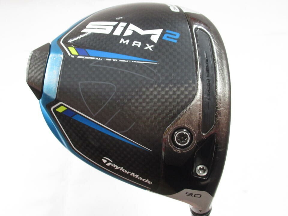 TaylorMade Sim 2 Max 9* Driver Stiff Flex Graphite Shaft RH Men | eBay