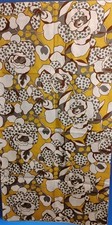 Vintage John Wolf Textiles 1950s Novelty Prin...