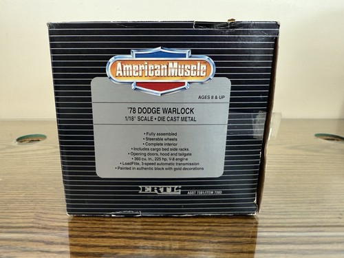 Ertl American Muscle 78 Dodge Warlock 1/18 Diecast Truck - Picture 8 of 12
