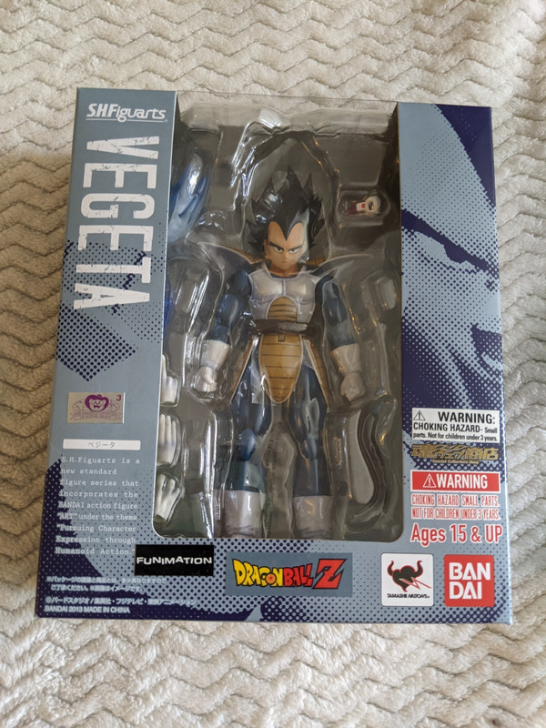 Bandai Tamashii S.H.Figuarts Dragon Ball Z Vegeta Scouter SHF 2013 NEW