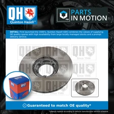 2x Brake Discs Pair Vented fits FORD TRANSIT TOURNEO 2.0 Front 94 to 00 270mm QH