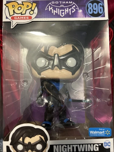 Funko Pop! DC Universe- NightWing #896 (Jumbo) Gotham Knights Walmart Exclusive