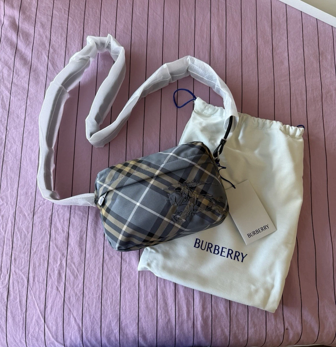 Burberry Nylon Exterior Bags & Handbags for Women for sale | eBay
