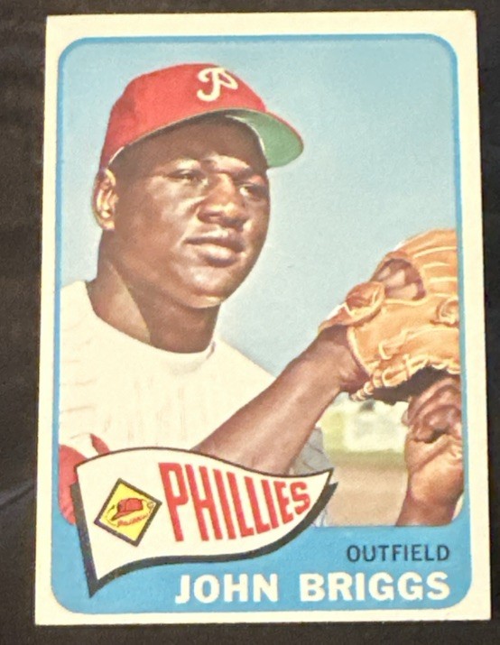 1965 Topps John Briggs #163 VG/NM