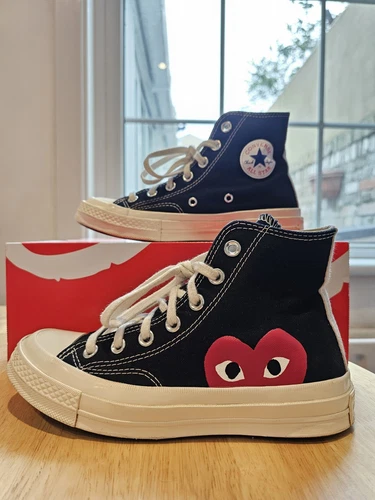 Scarpe da ginnastica donna alte Converse Comme Des Garçons USATE POCHISSIMO UK 4 EU 36 5
