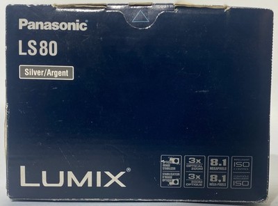 Panasonic LUMIX DMC-LS80 8.1MP Digital Camera - Silver for