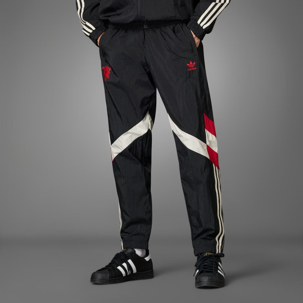 NWT Adidas Originals Manchester United Track Pants IS6527 Men's $90