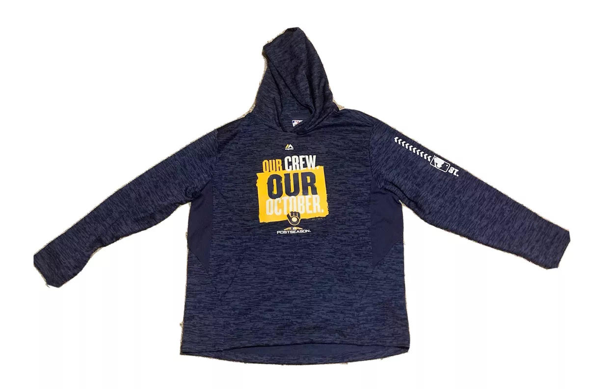 Brewers cheap postseason sweatshirt