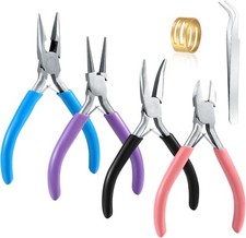 Jewellery Pliers Set, Jewellery Making Tools Kit, Needles Nose Plier, Long Nose