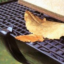 Gutter Leaf Leaves Debris Mesh Guard Guttering Protection System Black