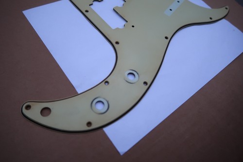 1960's Celluloid Fender Precision pickguard Mint green USA vintage 62 71 AVRI - Picture 12 of 15
