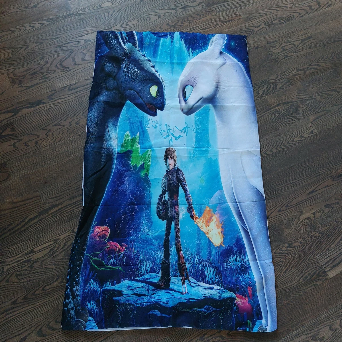 Toothless top body pillow