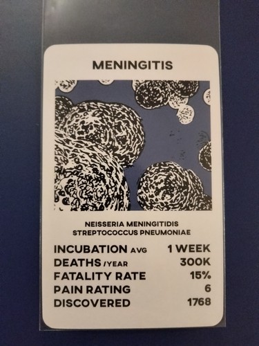 2018 Deadly Disease☠ Trumps novelty Trading Cards (you pick) pack fresh - Picture 21 of 32