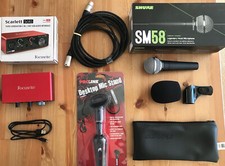 Music Recording Studio Equipment (bundle)