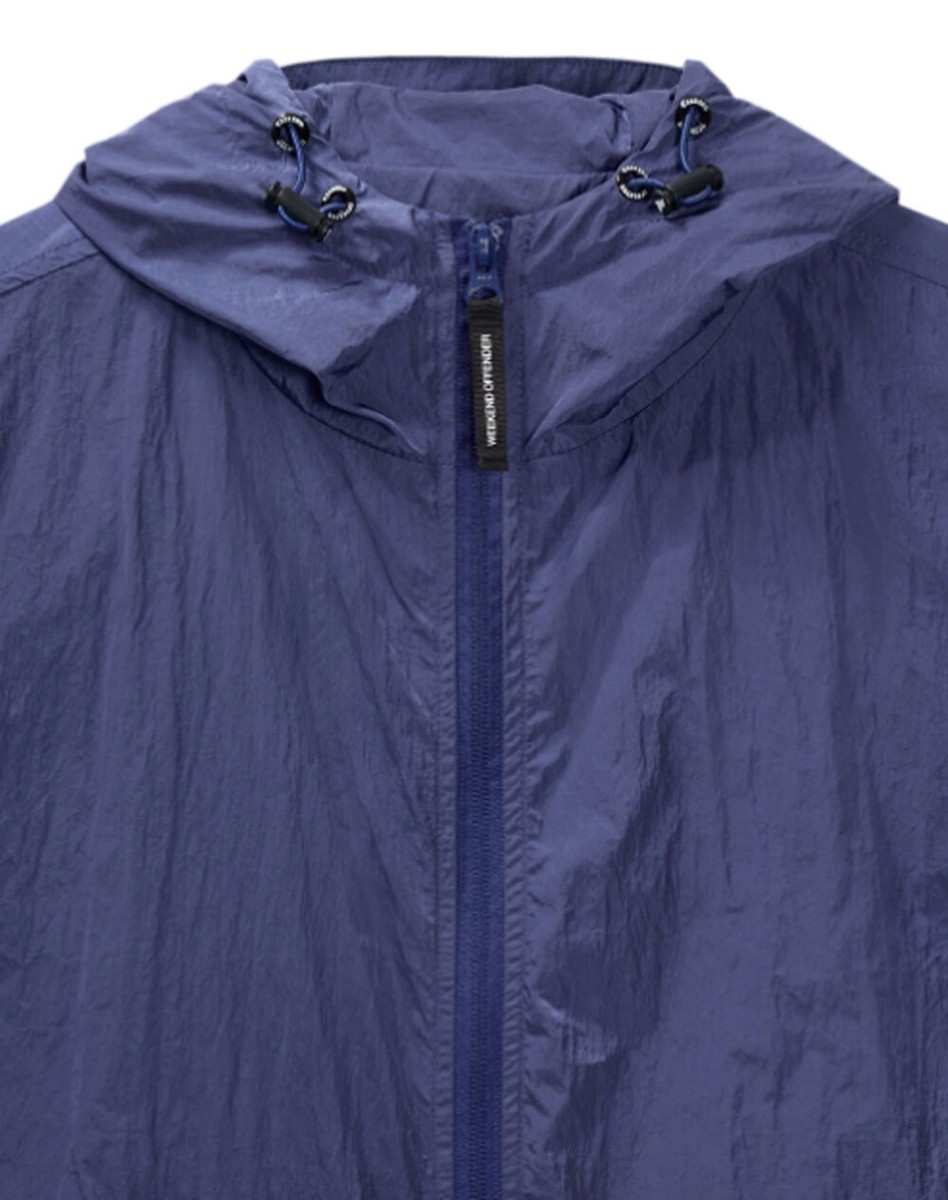 Weekend Offender Technician Jacket Bright Navy Nylon parachute DWR