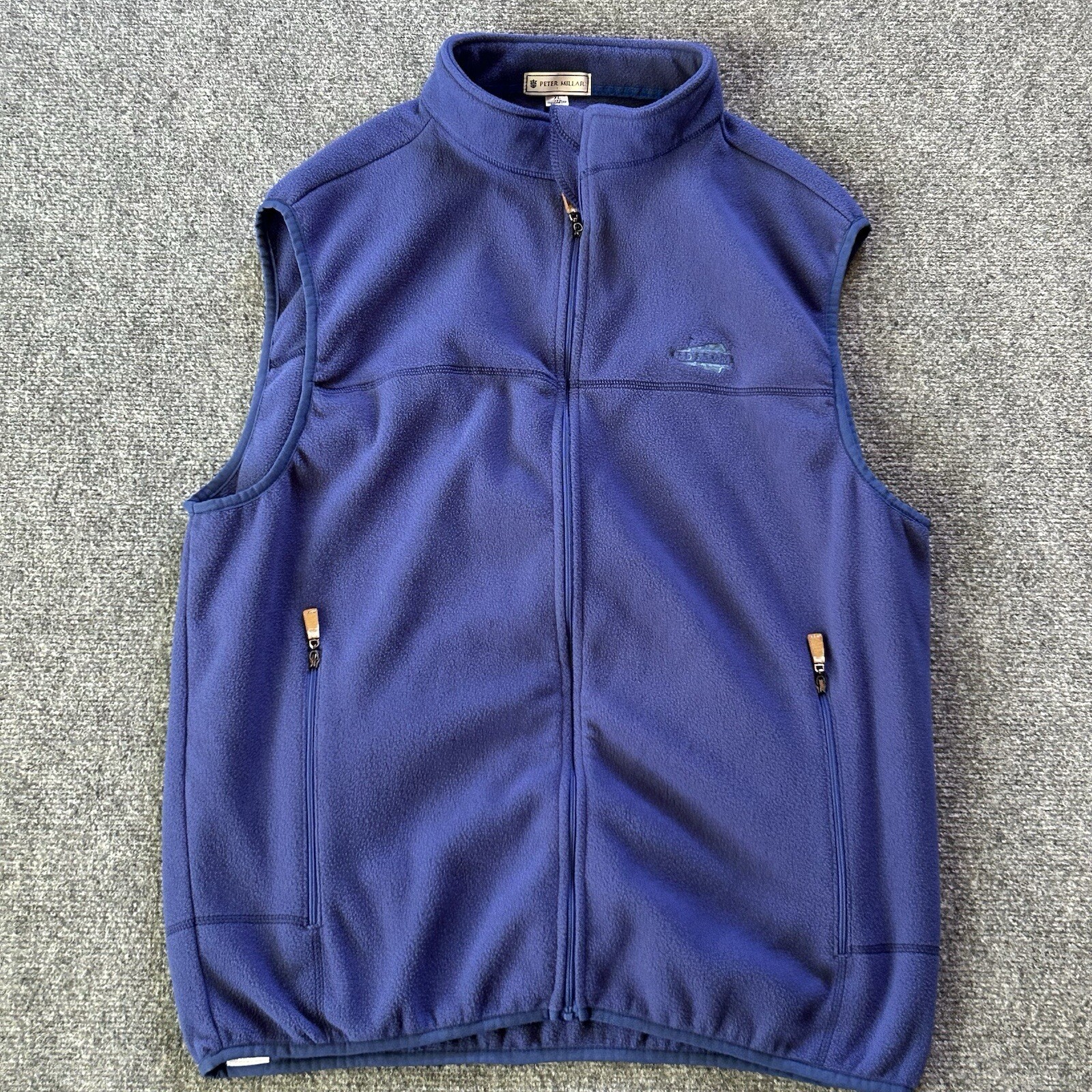 Peter Millar Jacket  Men Extra Large Blue Fleece … - image 1
