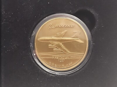 HTF BOEING 707 Centennial celebration 1916-2016 Coin W/BOX | eBay