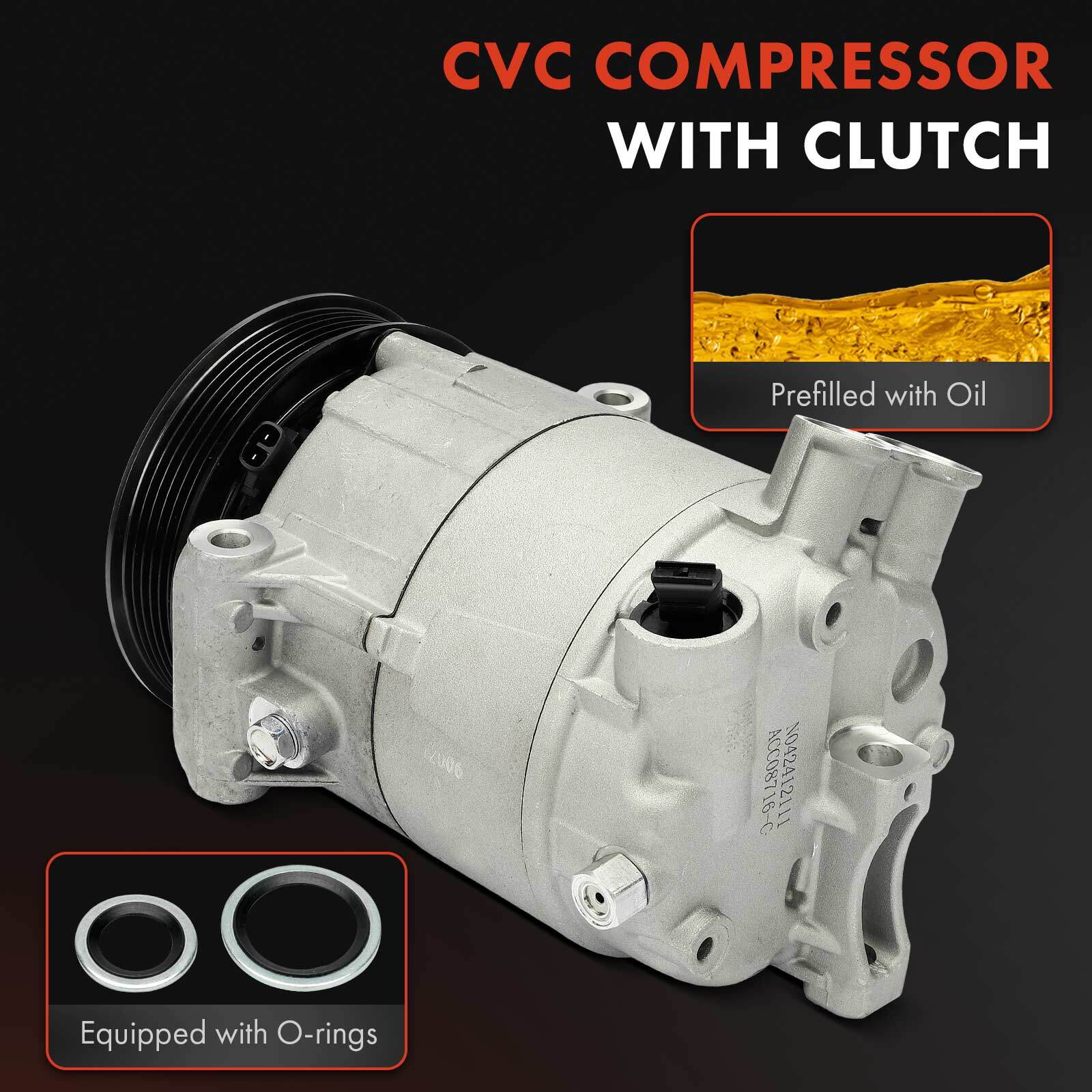 A/C Compressor for Maserati Ghibli 2014 2015 2016-2020 3.0L Levante 2017-2020