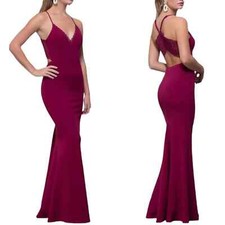 Speechless Lace-Racerback Long Prom Dress in Bordeaux Red-3