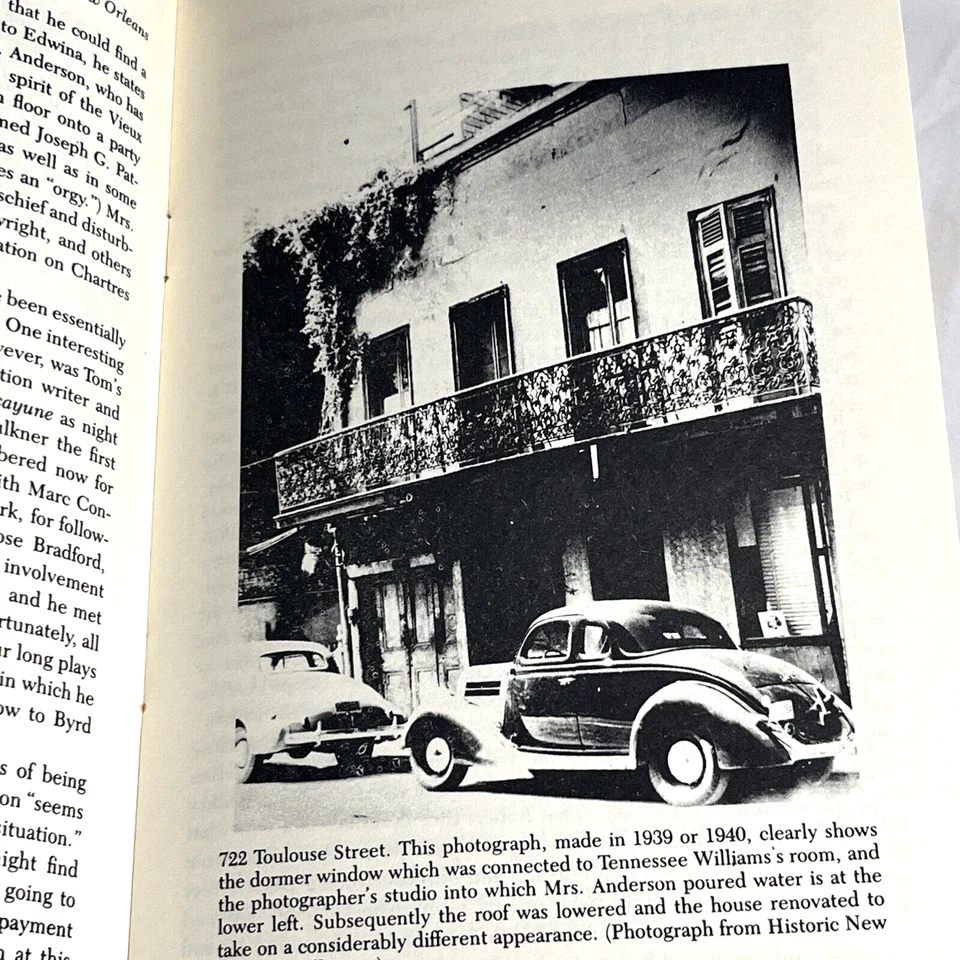 The Last Frontier Of Bohemia Softcover Tennessee Williams Holditch Signed 1987 Foto 3 de 4