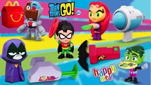 2019 DC TEEN TITANS GO MCDONALDS HAPPY MEAL TOYS U PICK