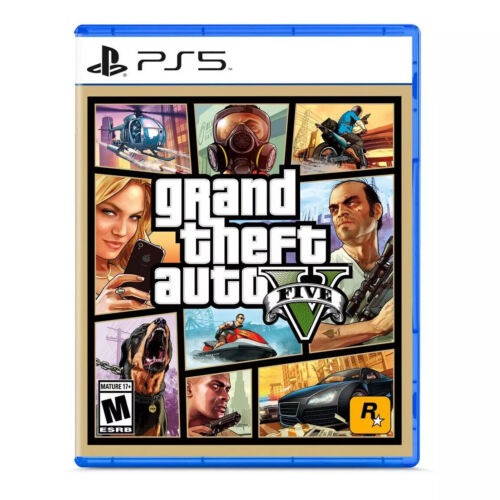 Grand Theft Auto V Standard Edition (Sony PlayStation 5, 2022) - Picture 1 of 1