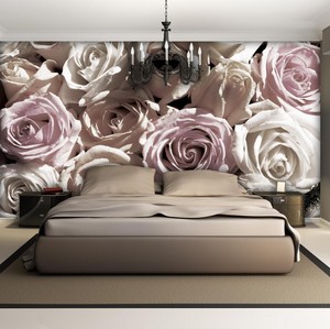 Fototapete Xxl Tapete Rose Blumen Vintage Wandtapete Wandblider Schlafzimmer Xxl Ebay