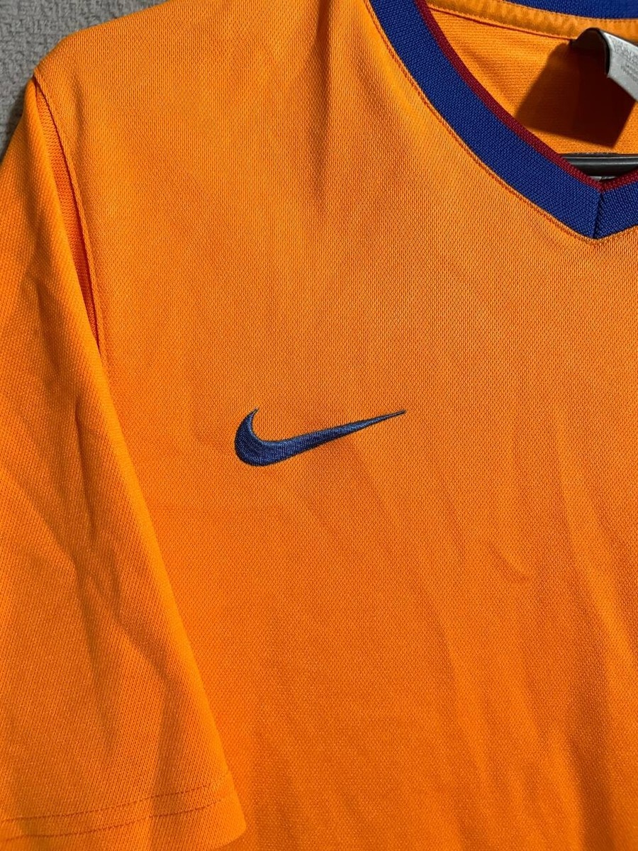 Barcelona Jersey Away football Soccer shirt 2006 - 2007 Orange